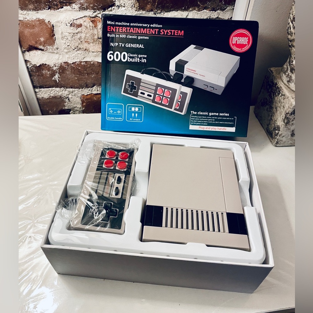 Mini machine anniversary edition entertainment system 600 games